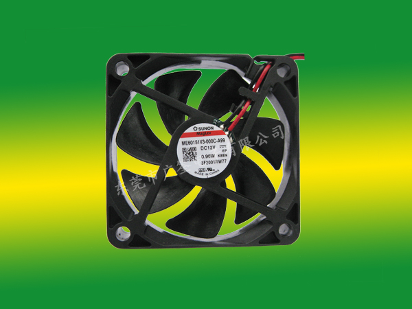 SUNON直流风扇采用先进的空气动力学设计和优质轴承